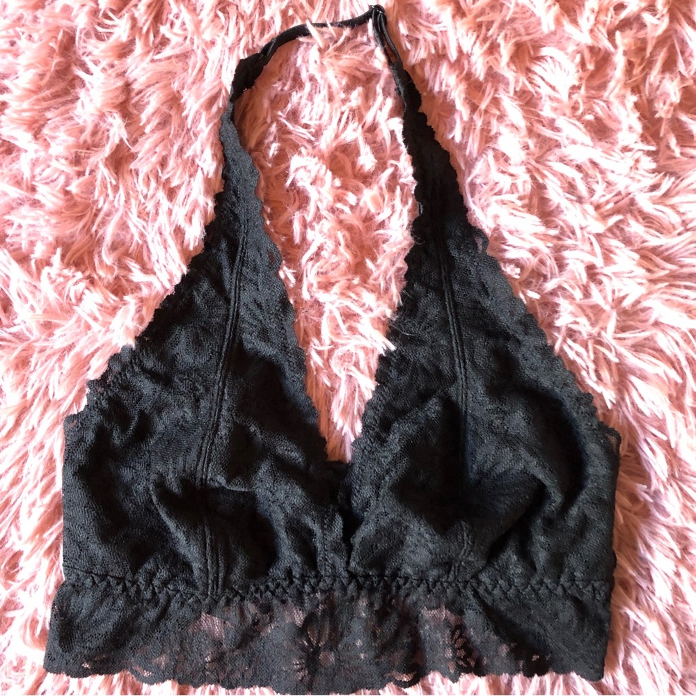 Victoria’s Secret lace halter bralette